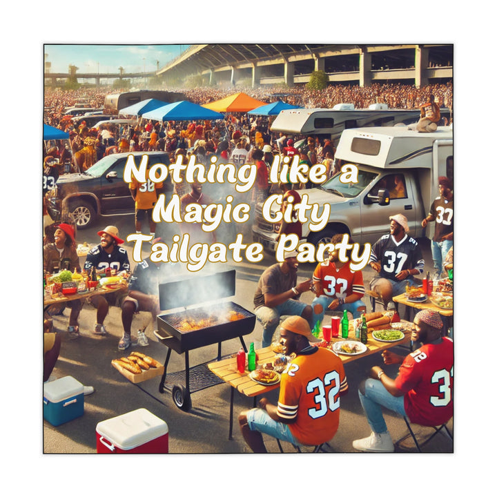 Magic City Tailgate Party Tablecloth